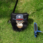 Orangutan Embroidery Putter Golf Headcover