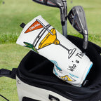 White 19-Hole Widen Blade Putter Cover