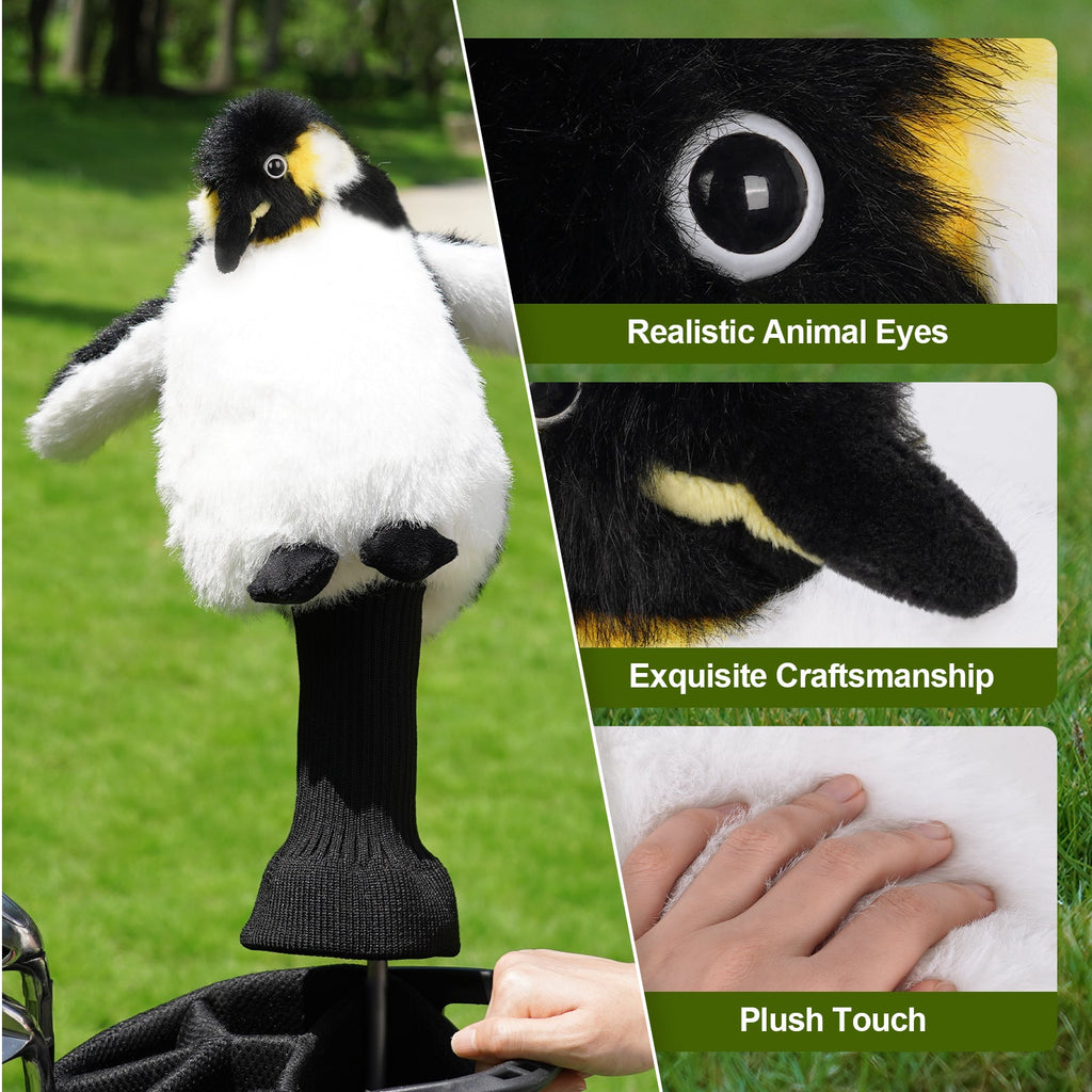 Penguin Plush Animal Golf Headcover
