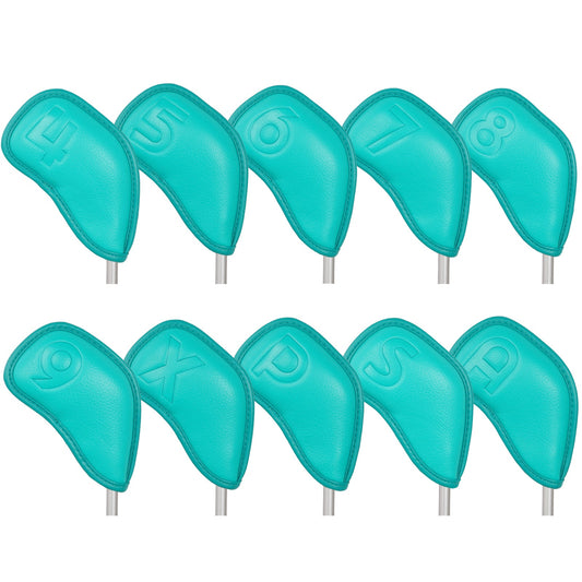 Lake Green Imprinted Magnet Iron Covers 10PCS (4-9,P,A,S,X)