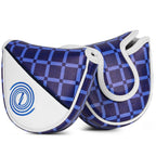 Blue Plaid Mosquito Coil Mallet Putter Cover