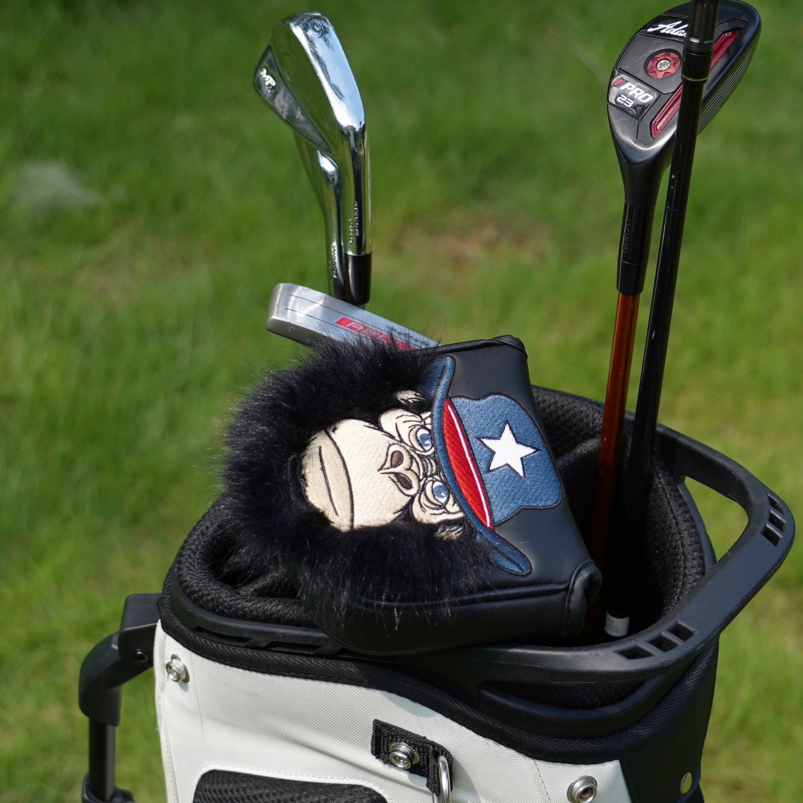 Orangutan Embroidery Putter Golf Headcover