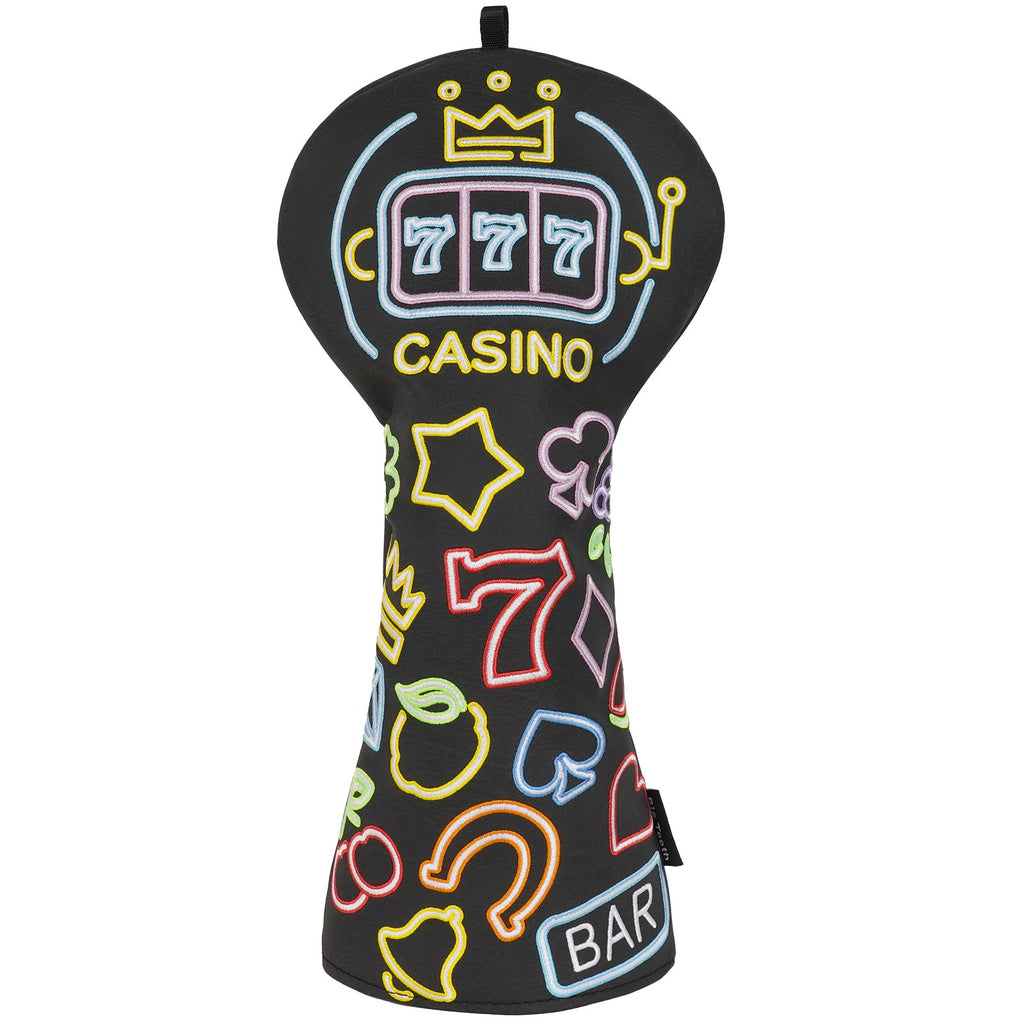 Neon 777 Embroidery Driver Headcover