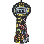 Neon 777 Embroidery Driver Headcover