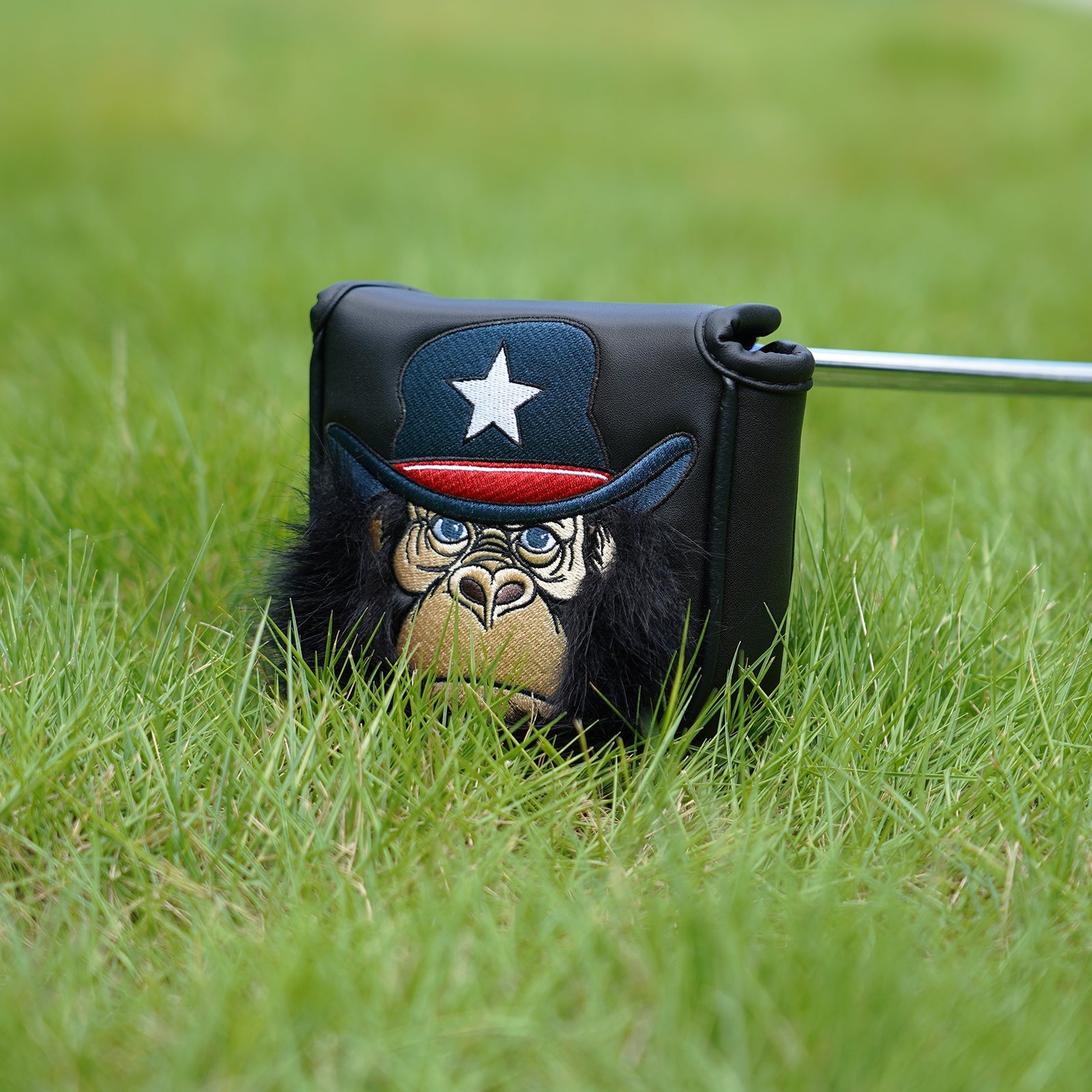 Orangutan Embroidery Putter Golf Headcover