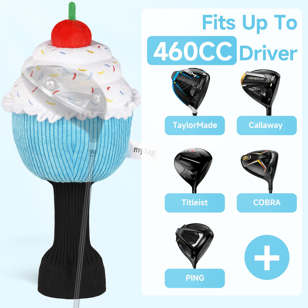 Adorable Cupcake Driver Head Cover