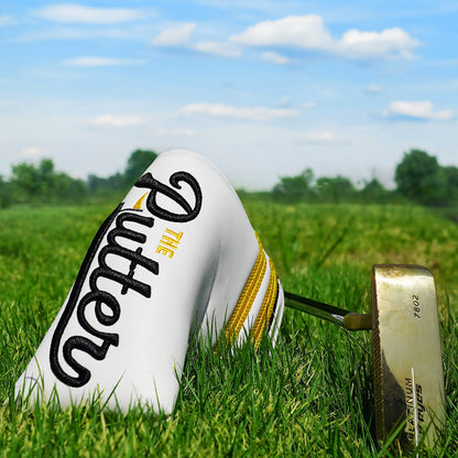 White Hockey Jersey Blade Putter Head Cover