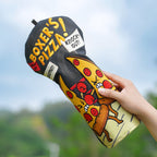 Black PU Boxer Pizza Driver Headcover