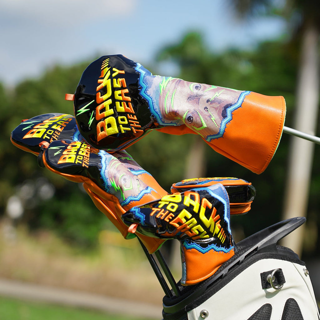 The Orange Dr. Brown Series Golf Headcover Set