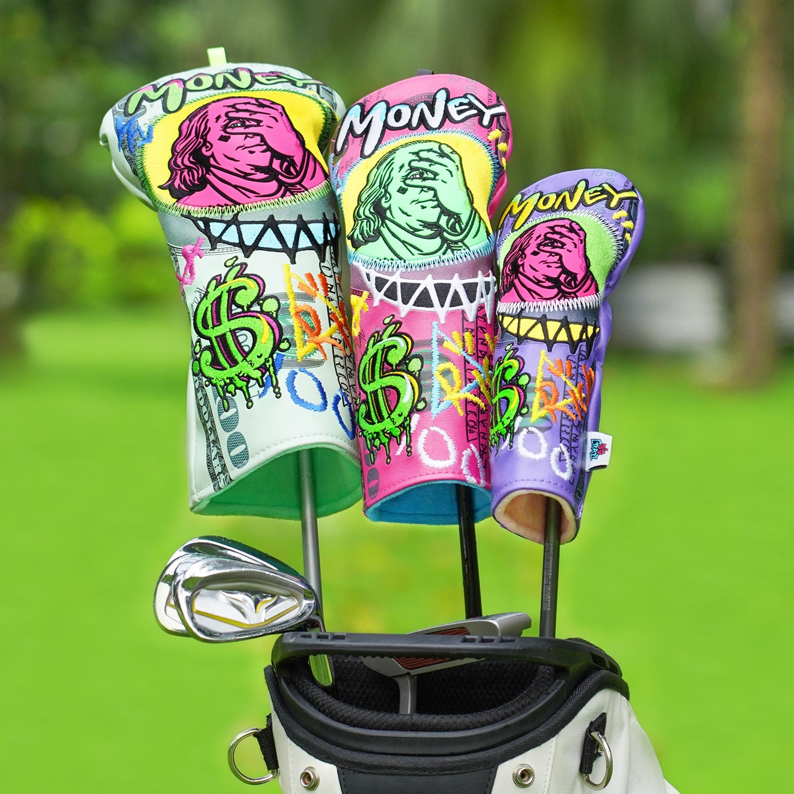 Franklin Covering His Eyes Golf Headcover Set