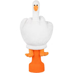 White Finger Duck Driver Golf Headcover