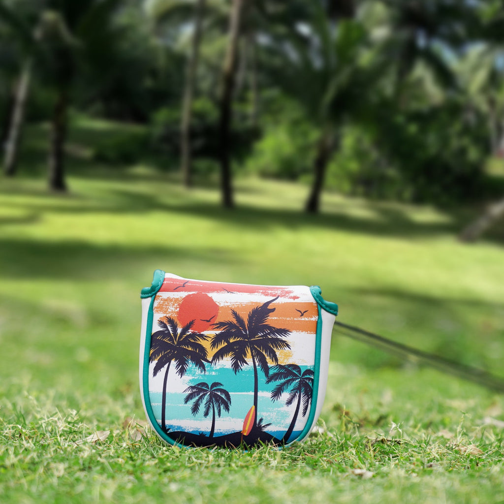 White Coconut Square Putter Head Cover