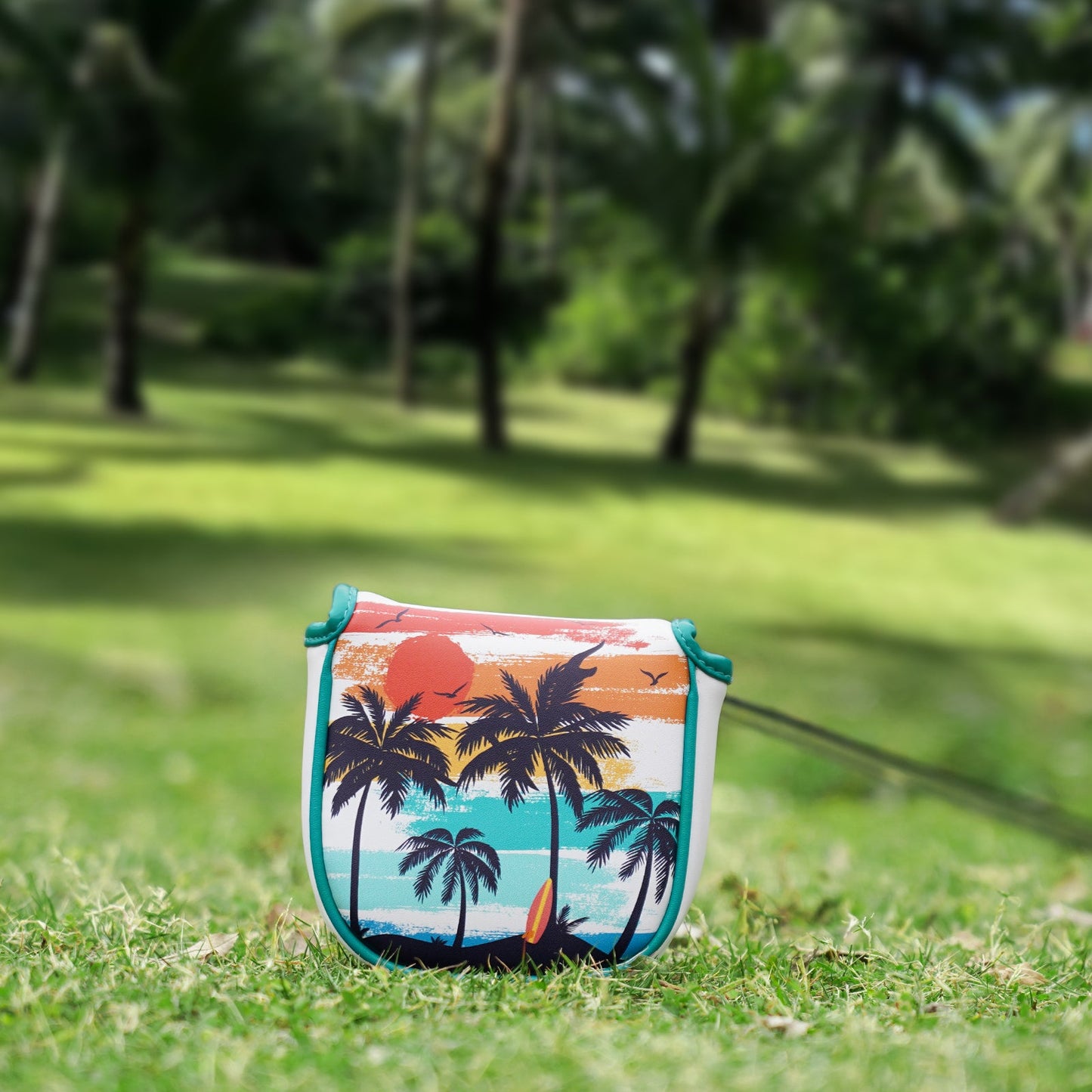 White Coconut Square Putter Head Cover