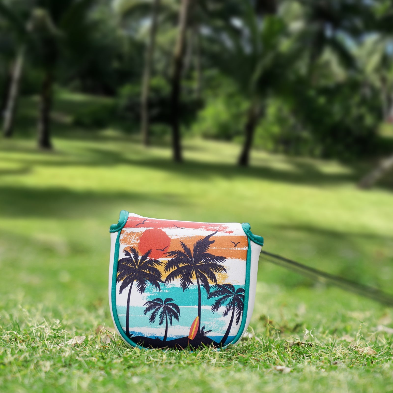 White Coconut Square Putter Head Cover