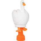White Finger Duck Driver Golf Headcover