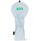 Blue PU Lily Driver Golf Headcover