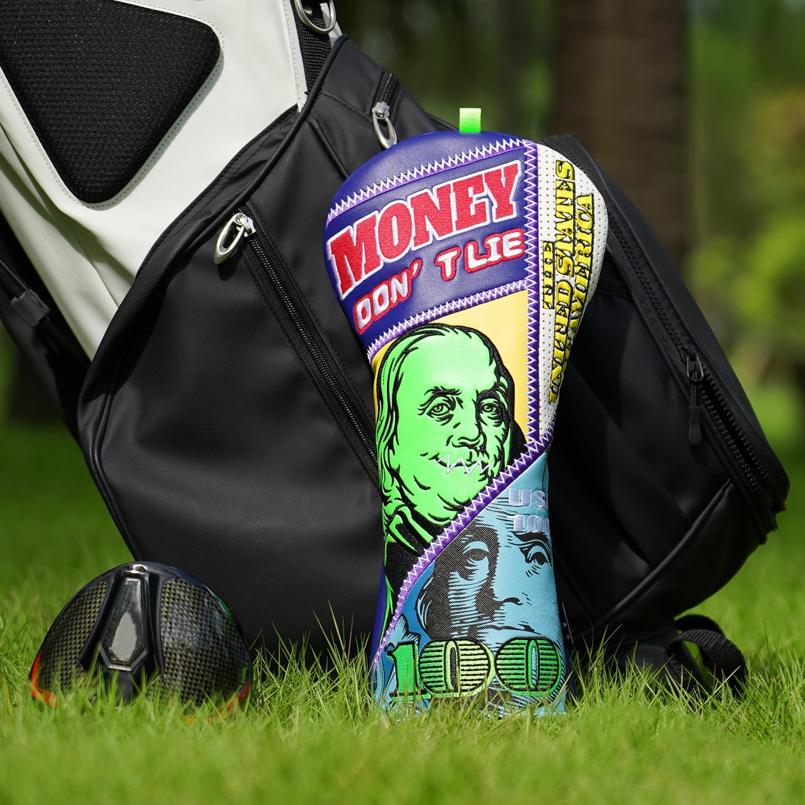 Money Does Not Lie Driver Golf Headcover