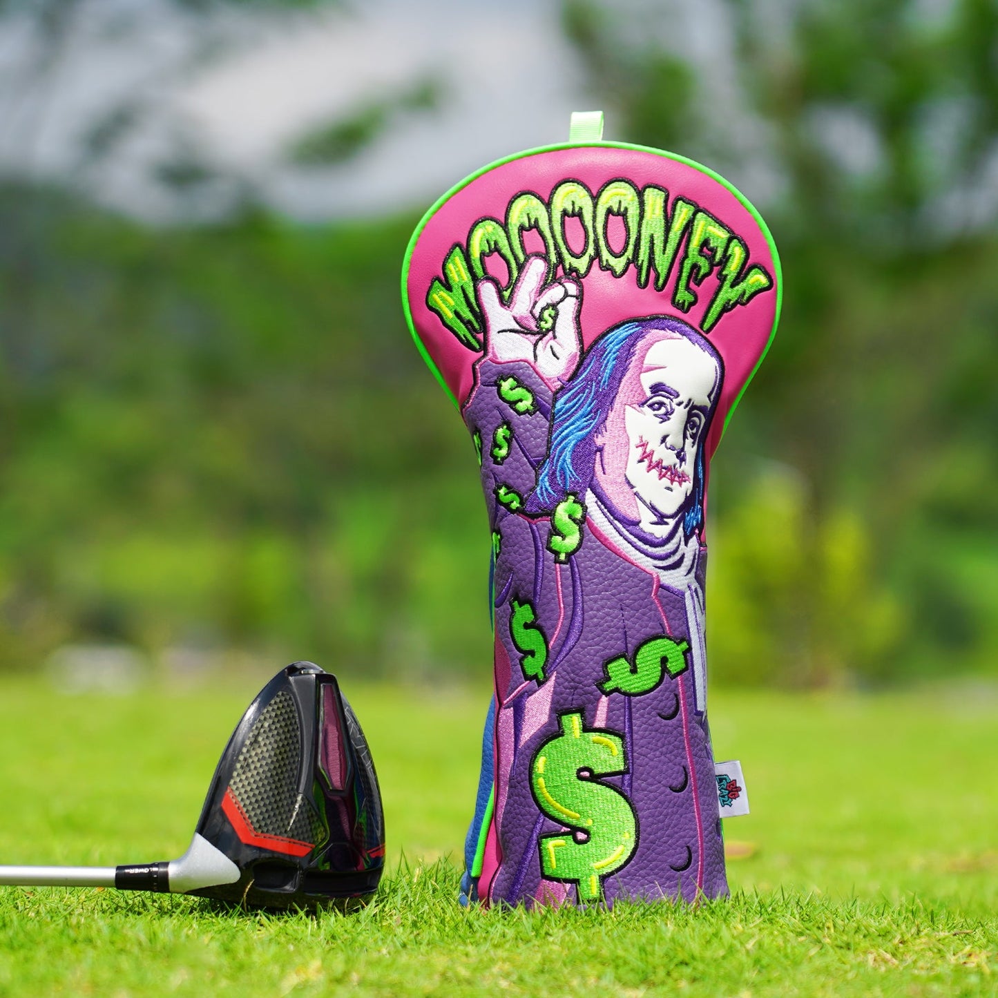 Franklin Money Driver Golf Headcover