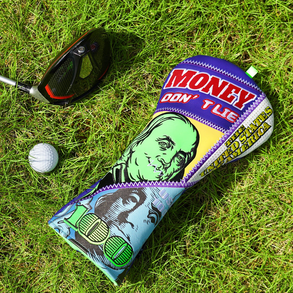 Money Does Not Lie Driver Golf Headcover