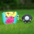 Blue Crocodile Graffiti Bird Driver Golf Headcover