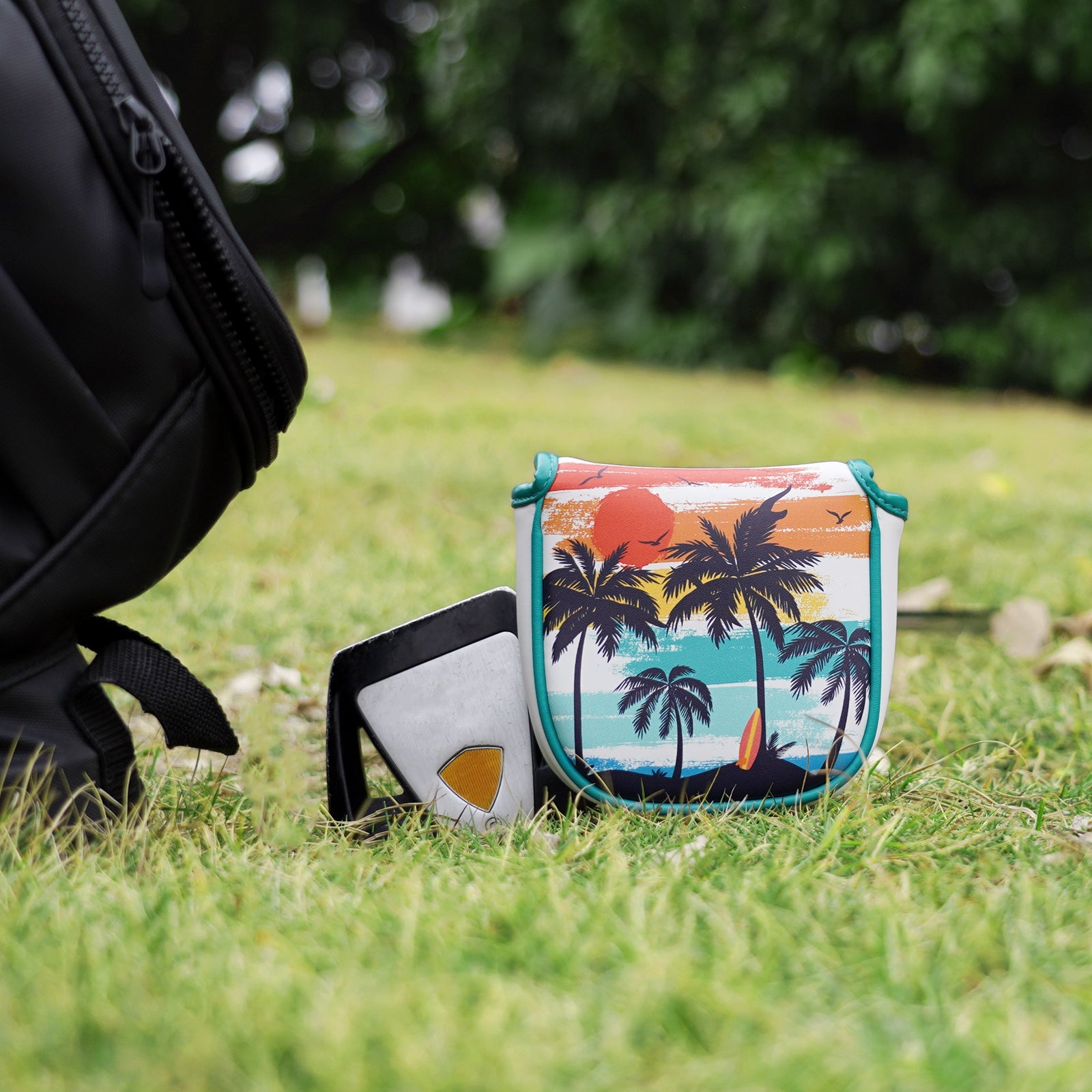 White Coconut Square Putter Head Cover