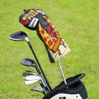 Black PU Boxer Pizza Driver Headcover