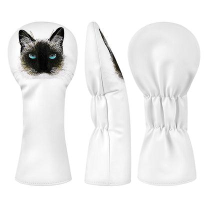 Custom Pet Portrait Embroidery Driver Head Cover