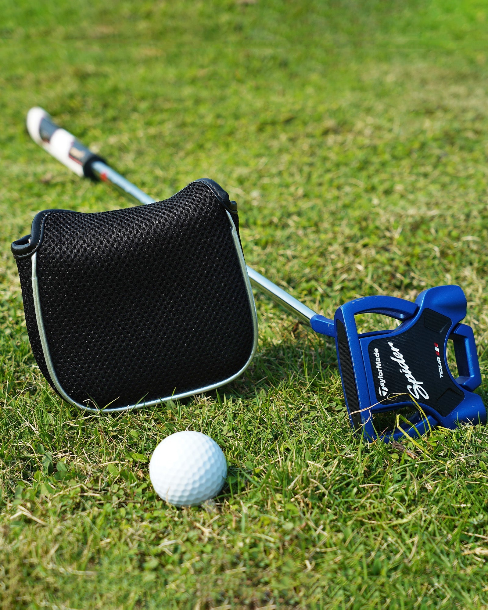 Black Wire Mallet Putter Headcovers