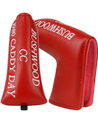 Red BUSHWOOD CC Driver Putter Head Cover