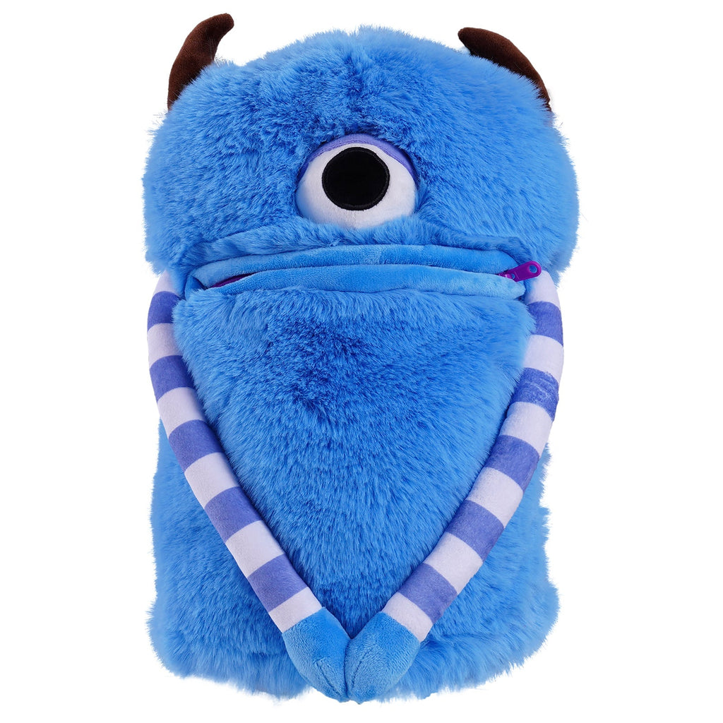 Yellow Blue Monster Driver Head Cover