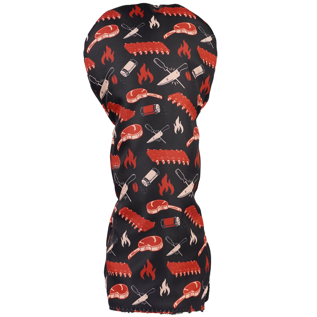 Black Barbecue Driver Head Cover