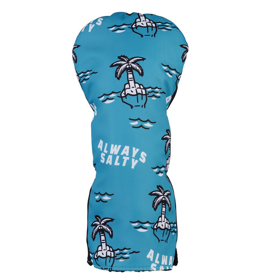 Blue Always Salty Coconut Driver Head Cover