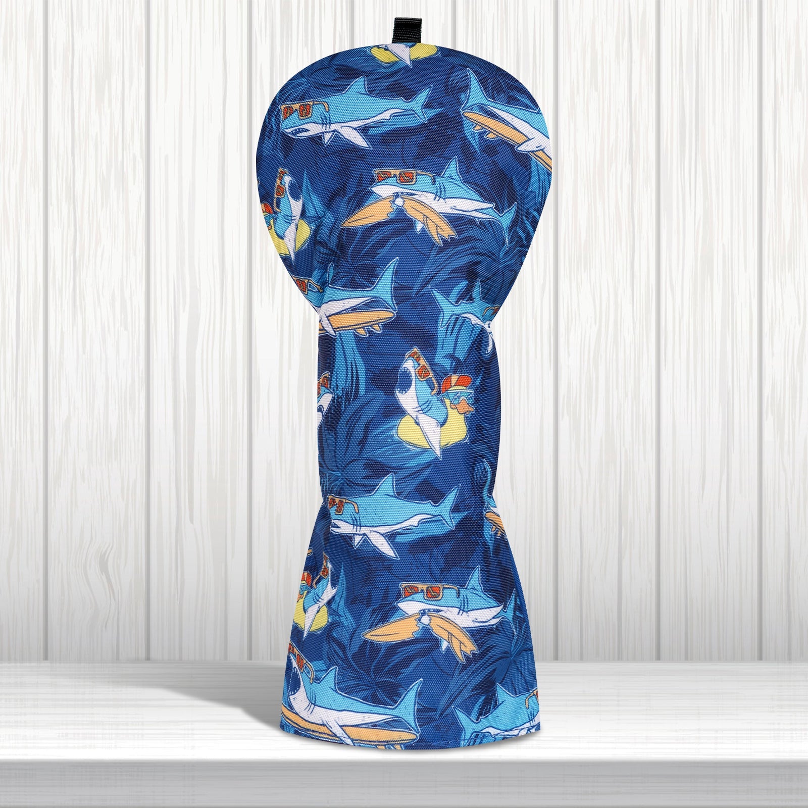 Blue Shark Driver Golf Head Cover Set