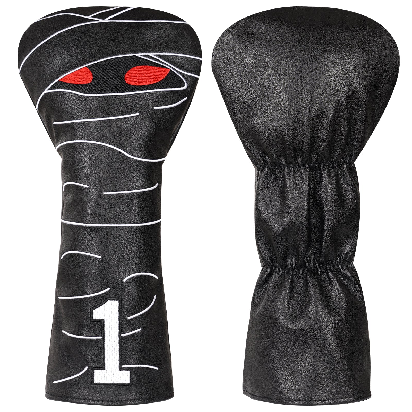 Mummy  Black Golf Head Cover Set