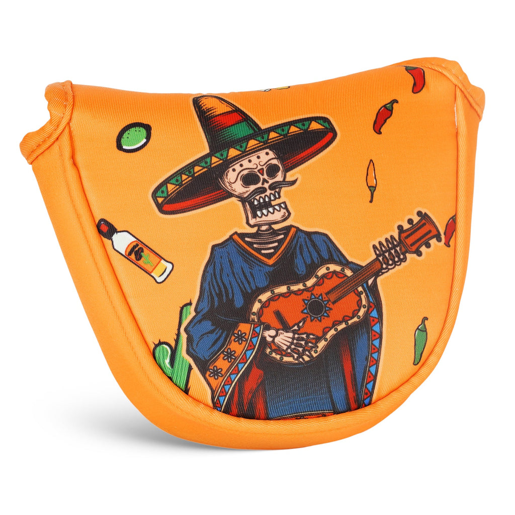 Orange Guitar Mallet Putter Head Cover
