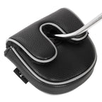 Black Large Litchi Pattern Binaural Ssquare Putter Headcover