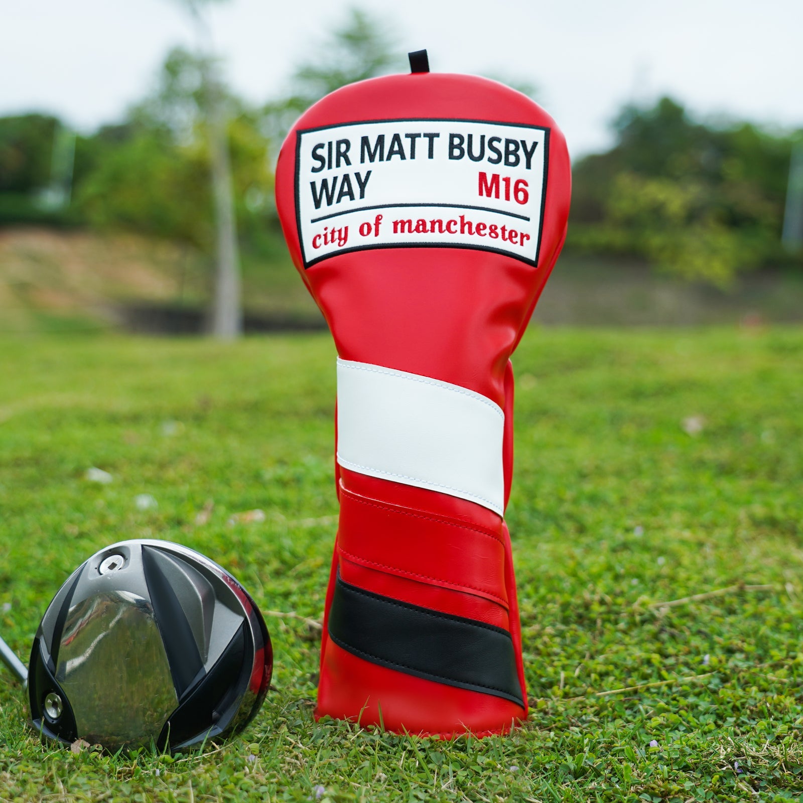 Old Trafford Manchester Golf Headcover Set