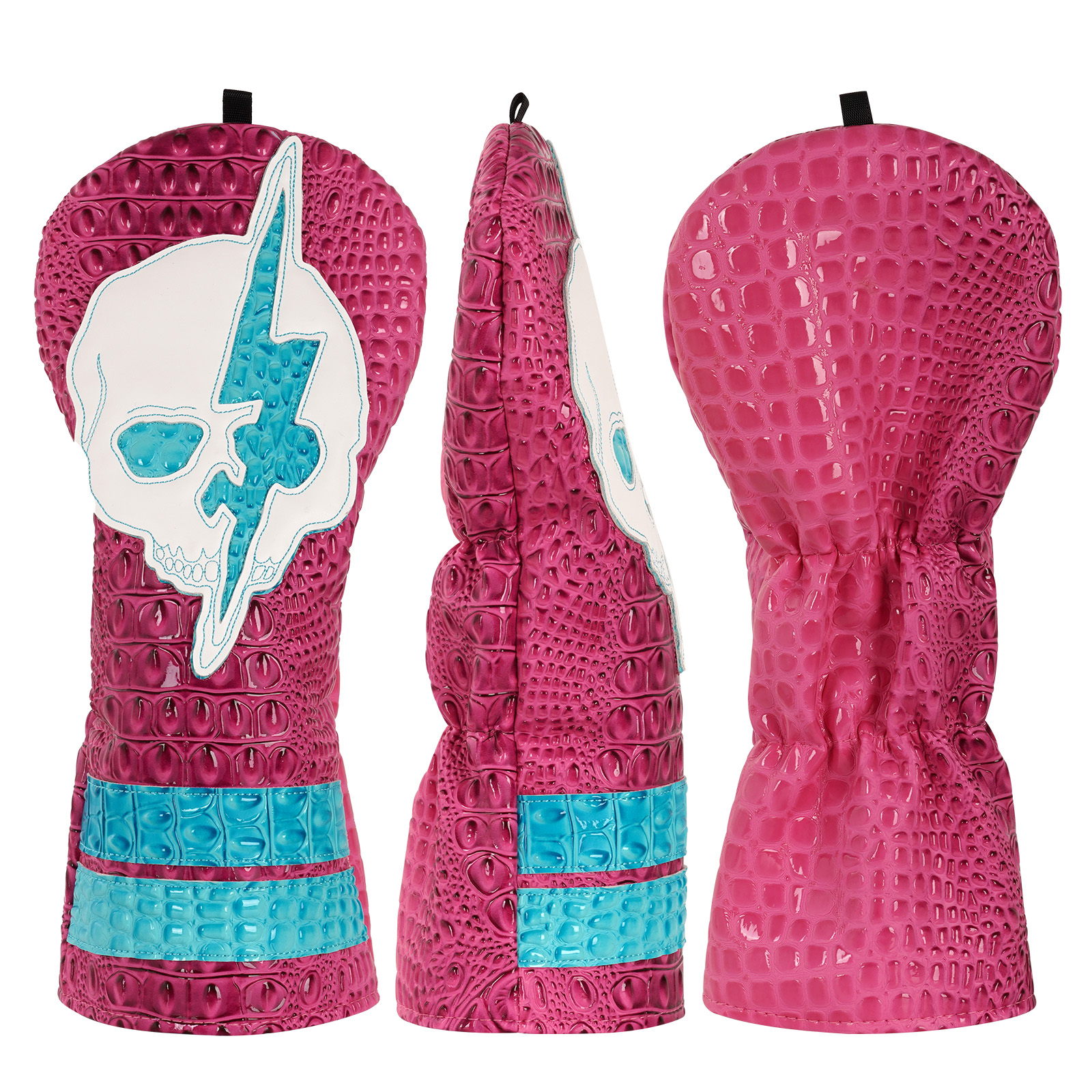 Rose Skull Driver Head Cover