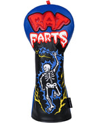 Blue Man Hit by Thunder Driver Headcover