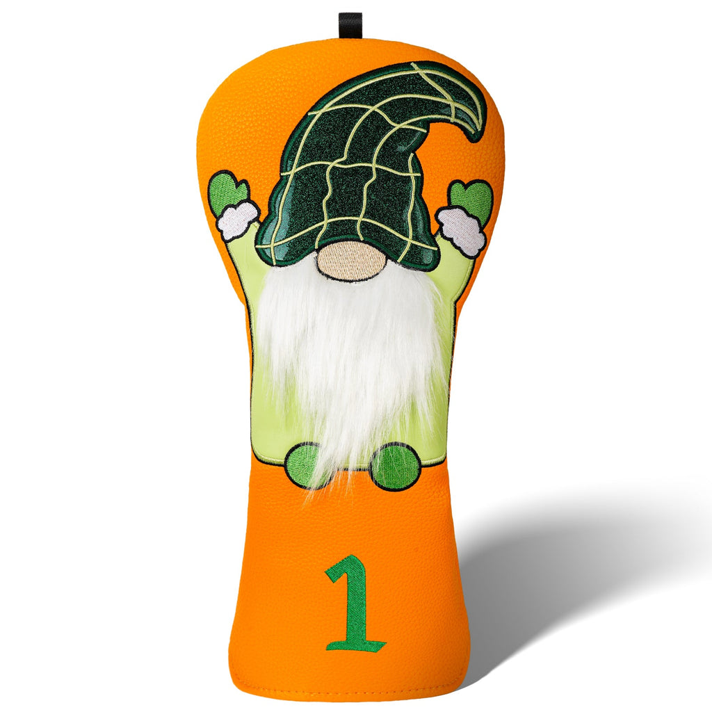 Orange Elf Driver Head Cover