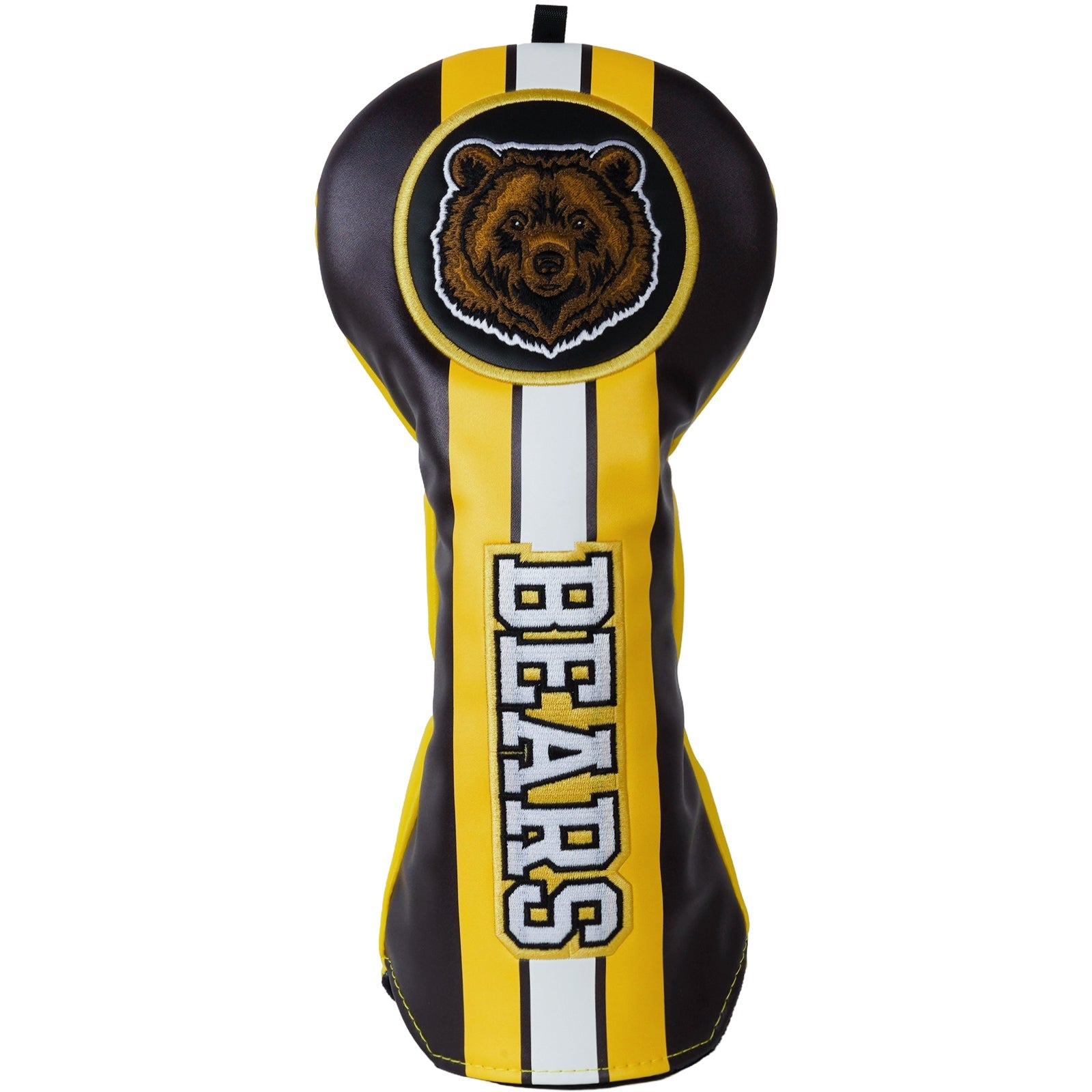 Black Boston Brown Bear Driver Head Cover