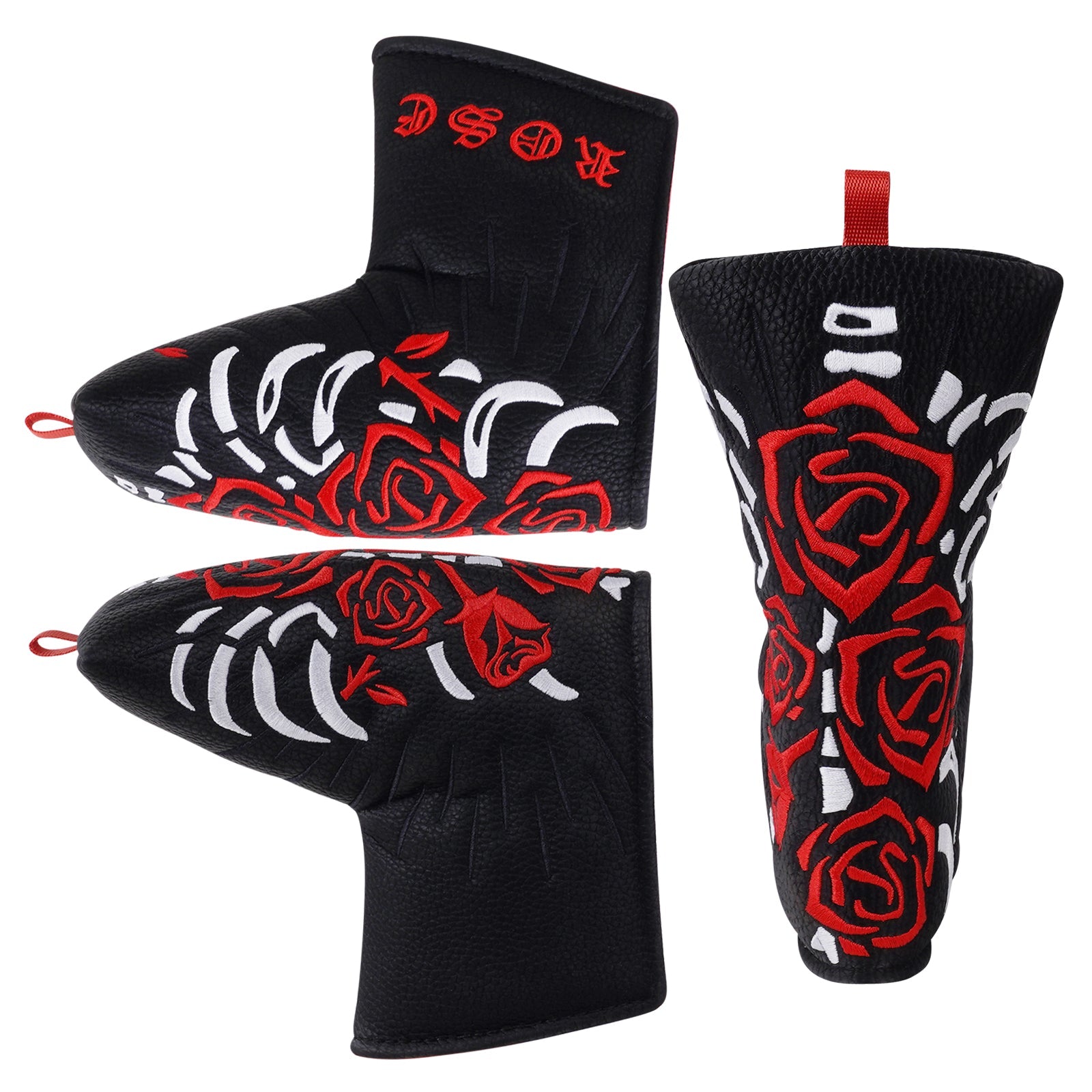 Rose Driver Putter Head Cover Set