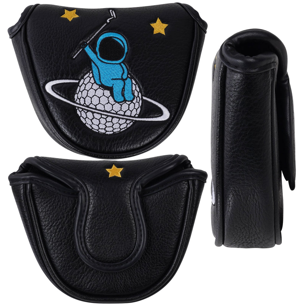 Blue Astronauts Driver Putter Head Cover Set