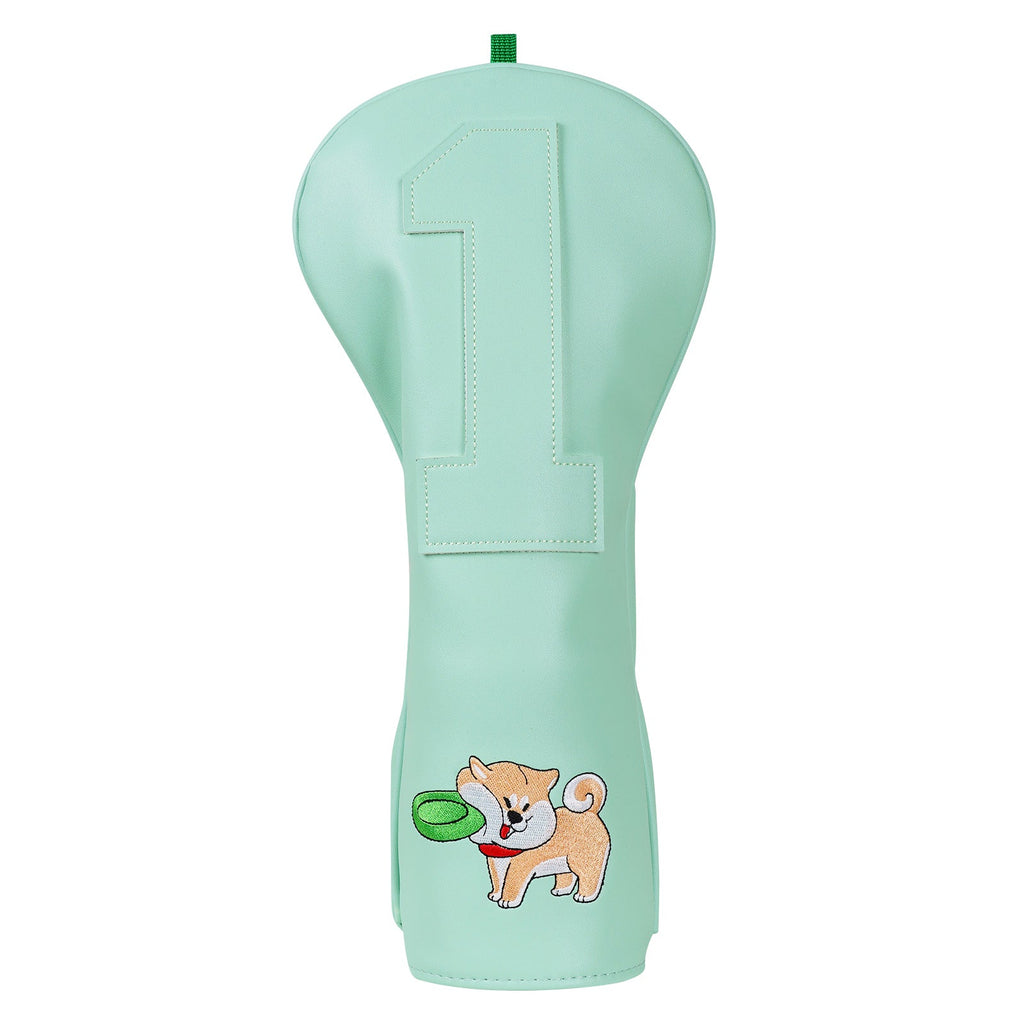 Frisbee Shiba Inu Driver Head Cover Set