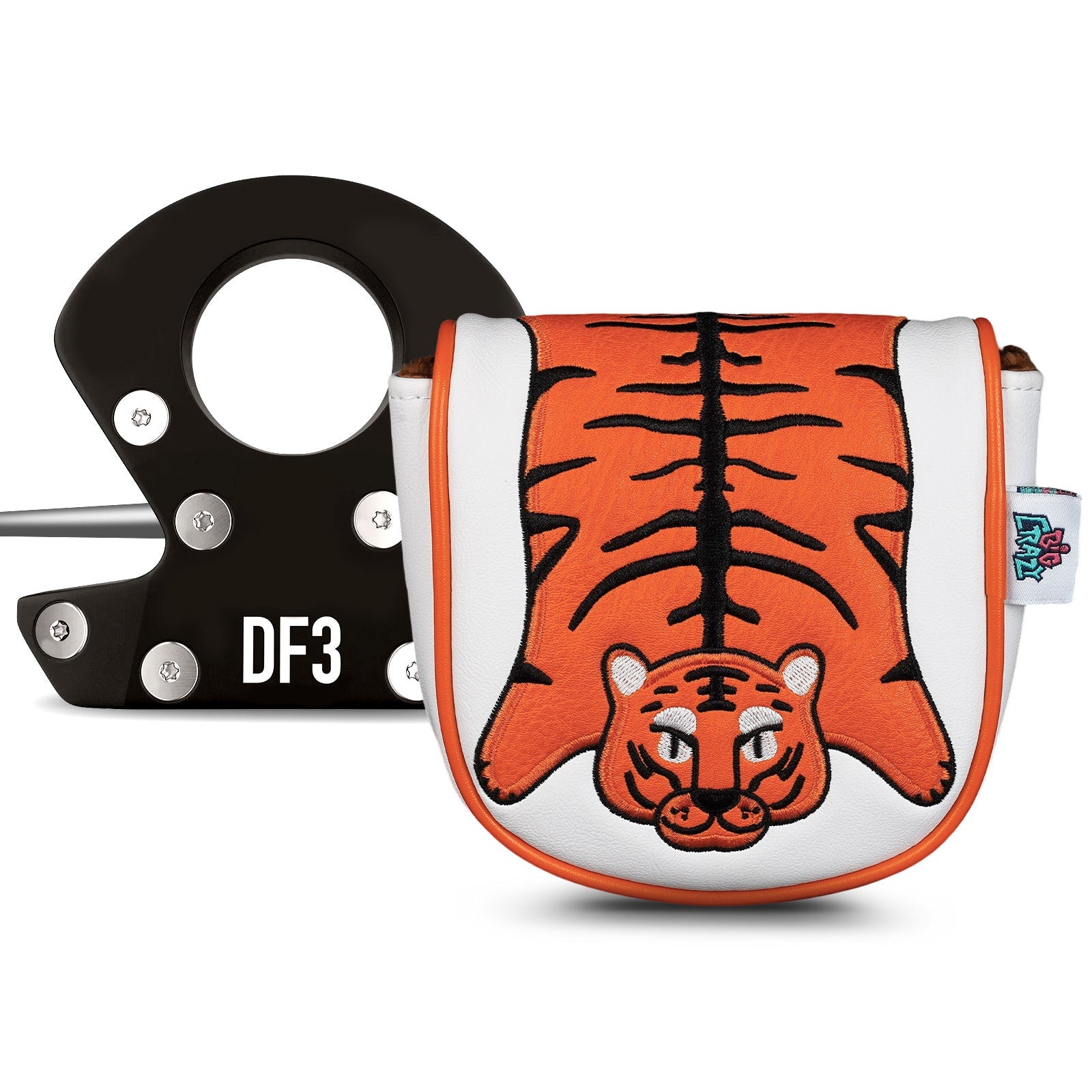 Tiger DF3 Mallet Putter Golf Head Cover
