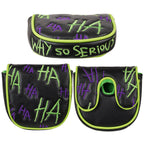 Green & Purple HAHA LAB DF3 Putter Head Cover