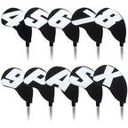 Black White Iron cover 10PCS(4-9,P,A,S,X) Neoprene