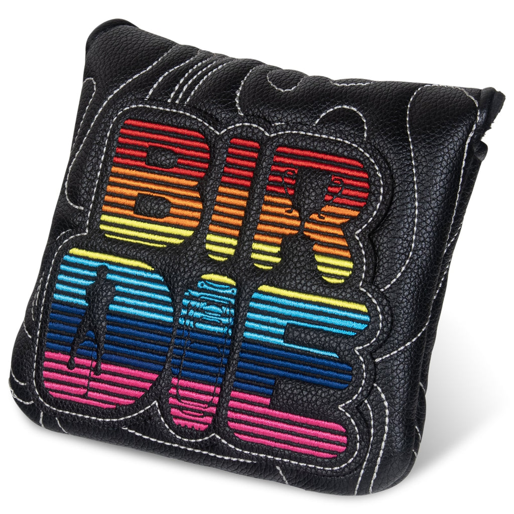 Black BIRDIE Square Putter Head Cover