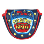 Casino mallet Putter Head Cover
