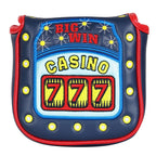 Casino mallet Putter Head Cover